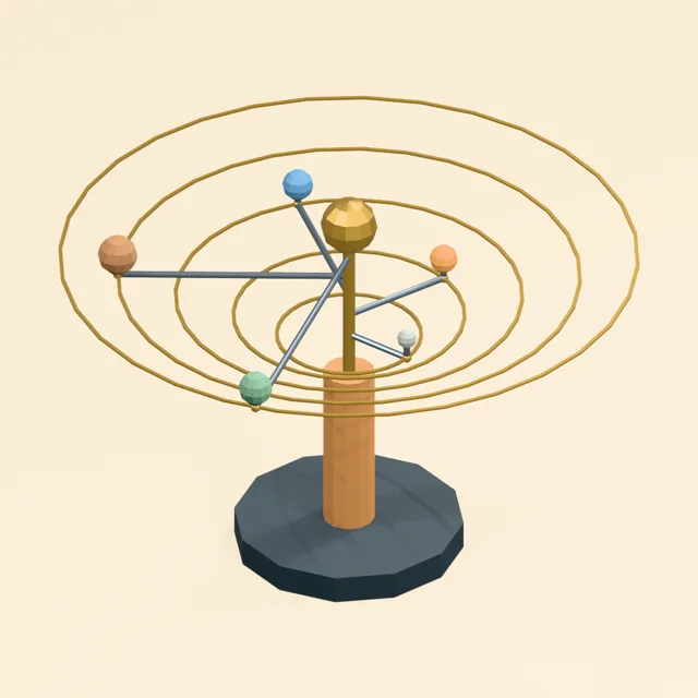 pedestal_planetary_orrery