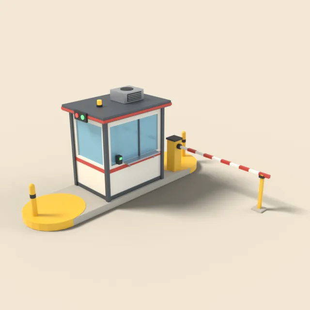 Toll booth