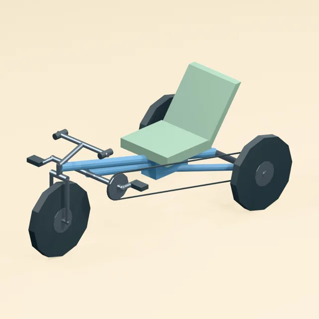 delta_recumbent_pedal_tricycle