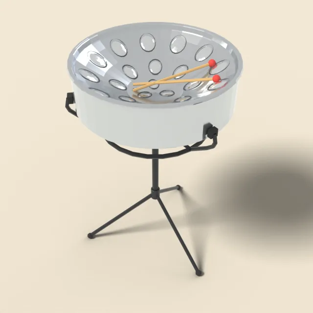 Steel pan drum