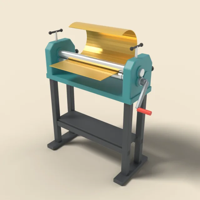 Slip roll machine