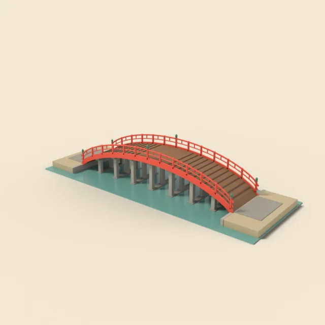 Sumiyoshi Taisha Sorihashi Bridge