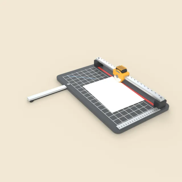 Rotary paper trimmer