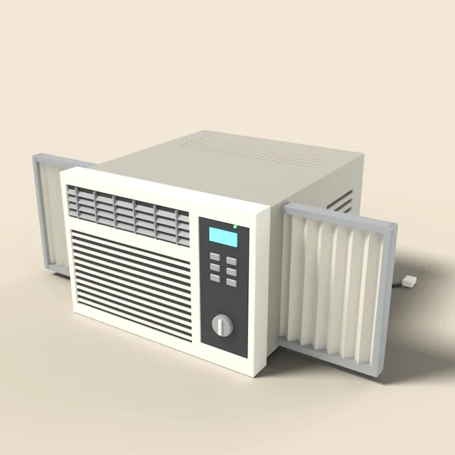 Large window air conditioner