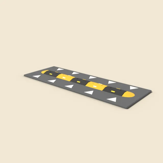 Speed bump section