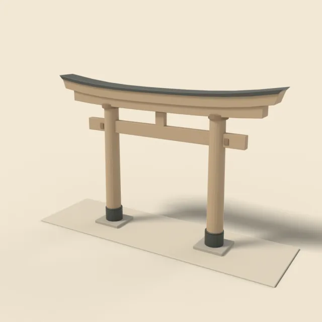 Meiji Jingu great torii