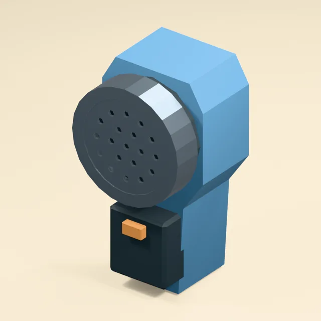 Handheld electric fabric shaver with lint bin