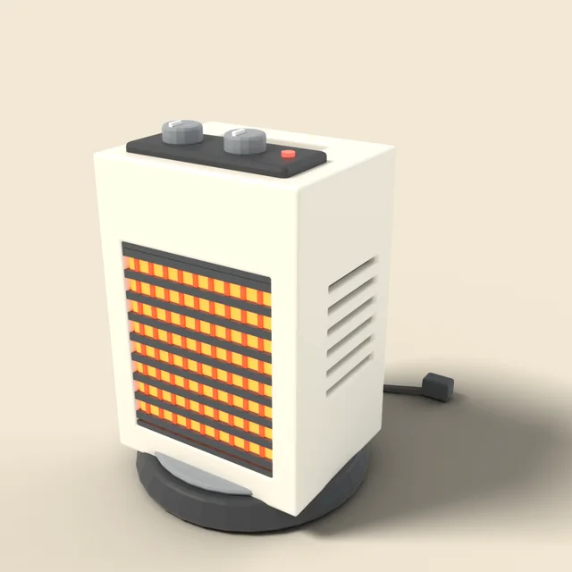 Ceramic space heater
