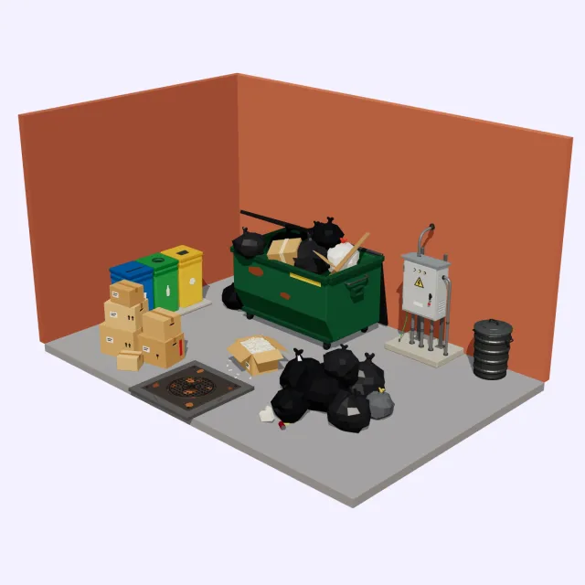 Back alley set