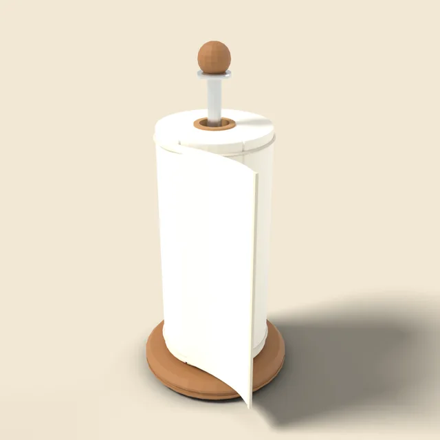 Paper towel holder roll