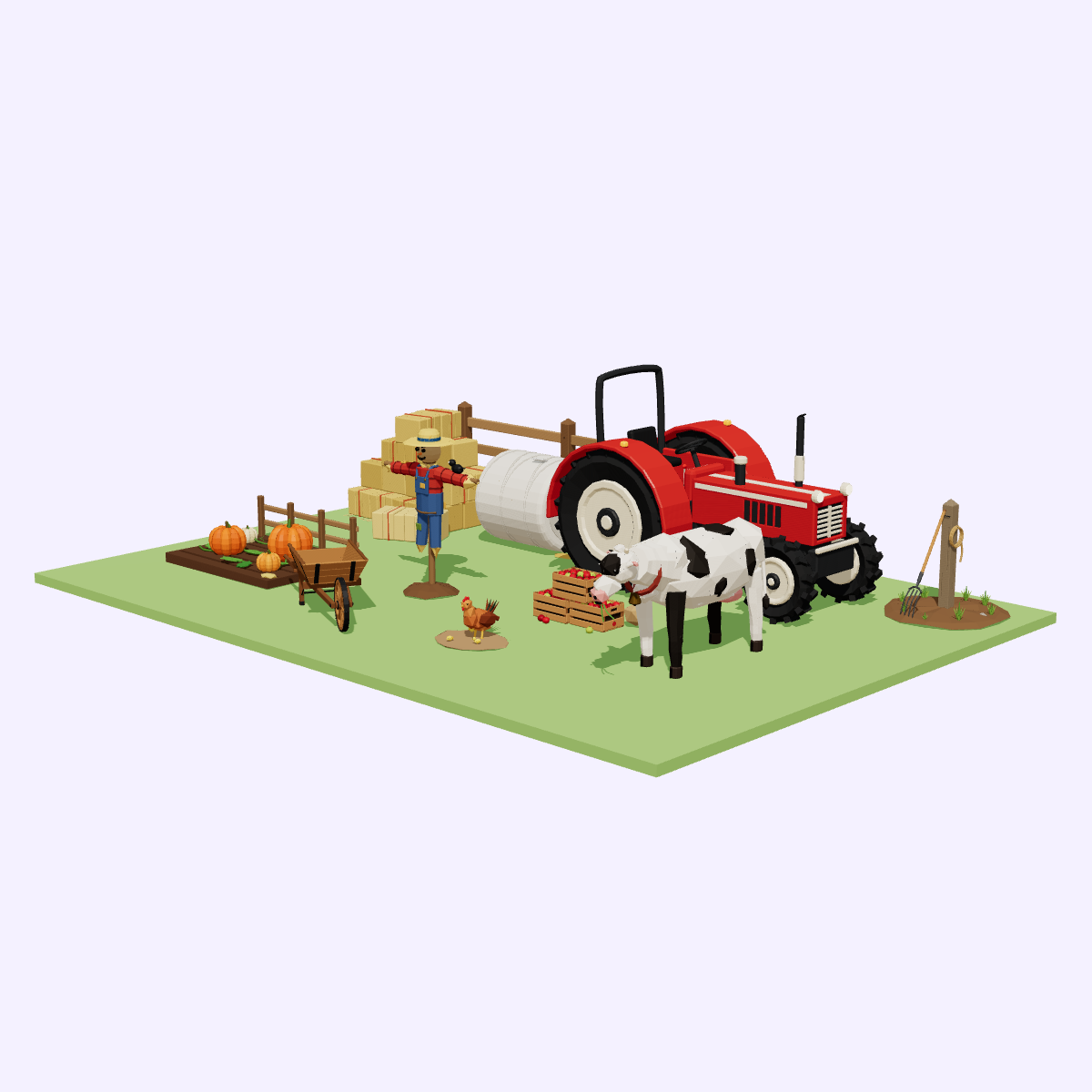 Farm field set