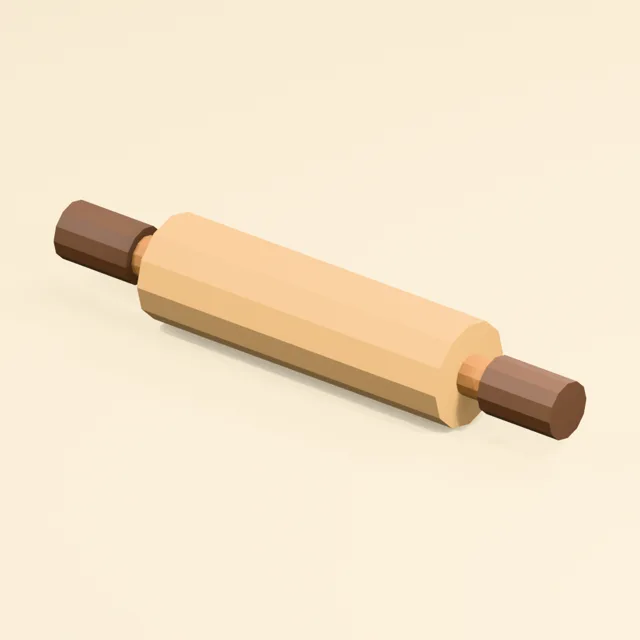Classic Handles Rolling Pin