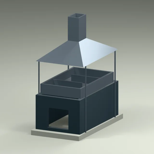 baffled_sap_evaporator_supported_working_form