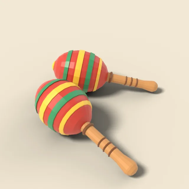 Pair of maracas