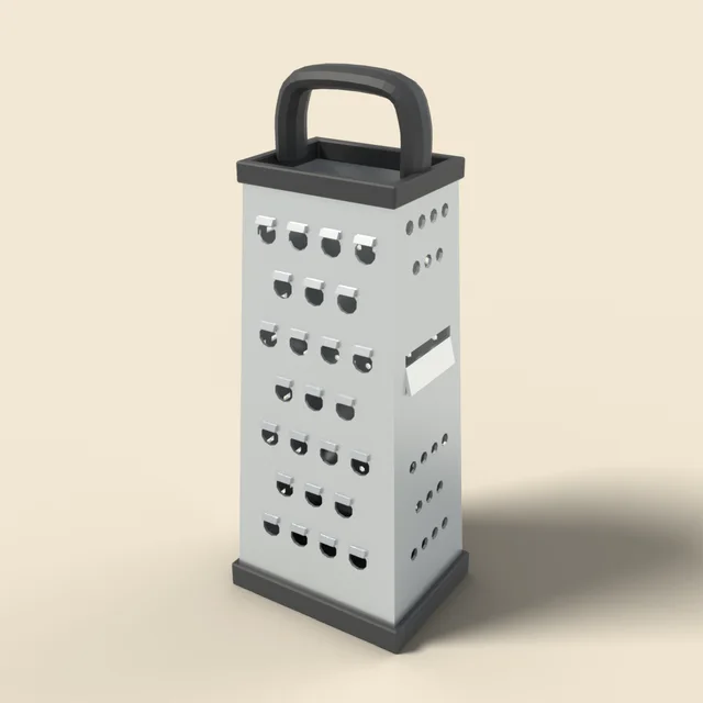 Box grater four sided