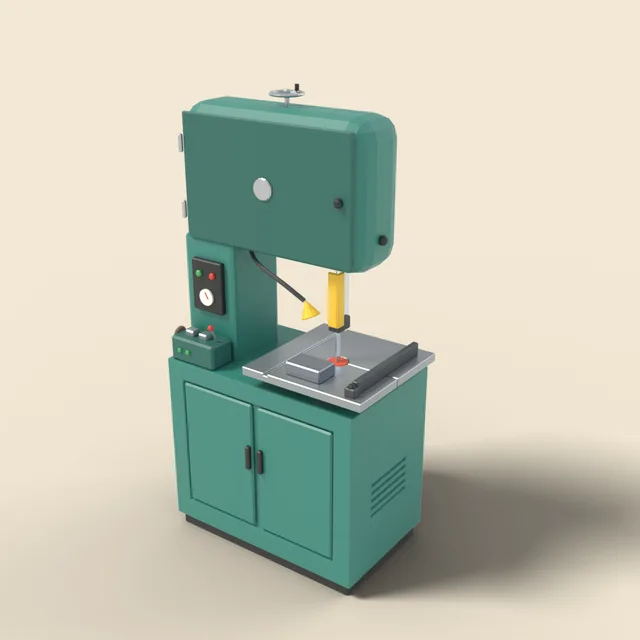 Industrial vertical band saw