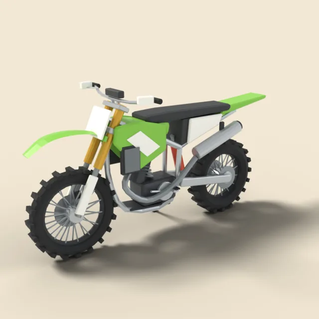 Dirt bike motocross
