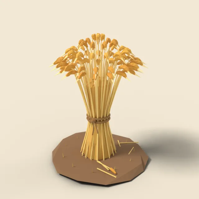 Wheat sheaf bundle