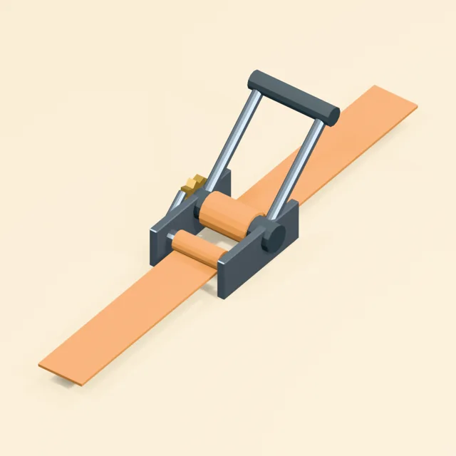 Open cargo ratchet buckle with captured webbing tails