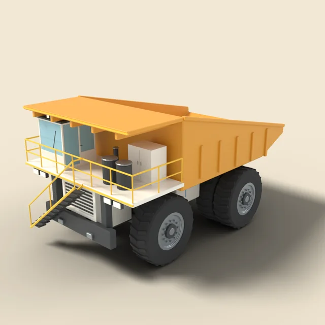 Mining haul truck