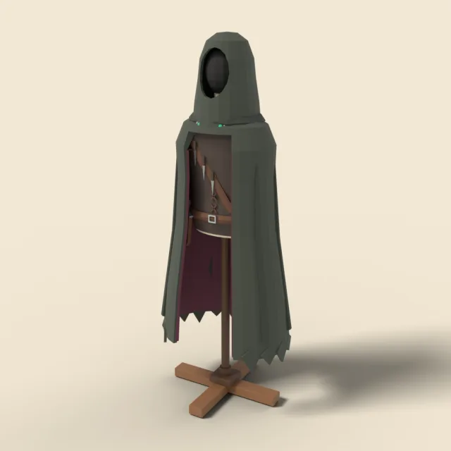 Thief hooded cloak
