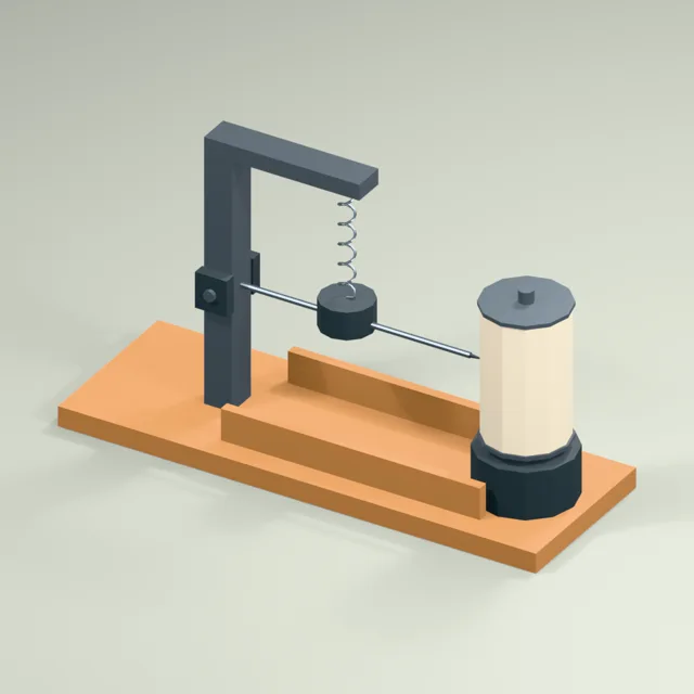 spring_mass_recording_seismograph