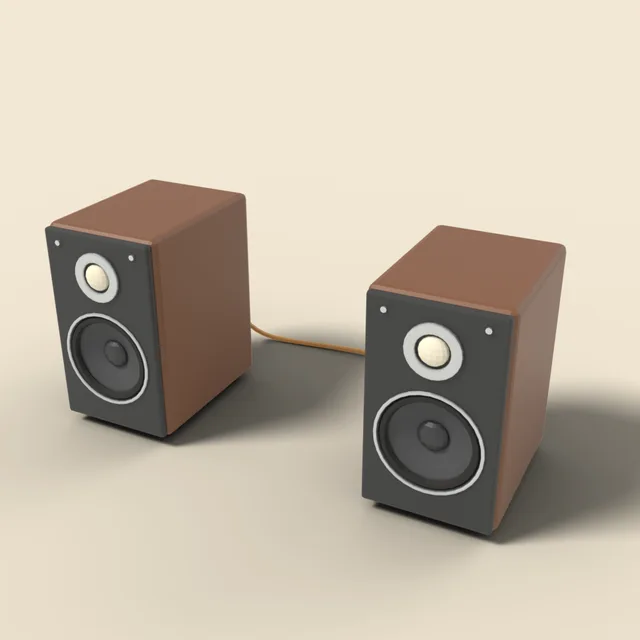 Bookshelf speakers pair