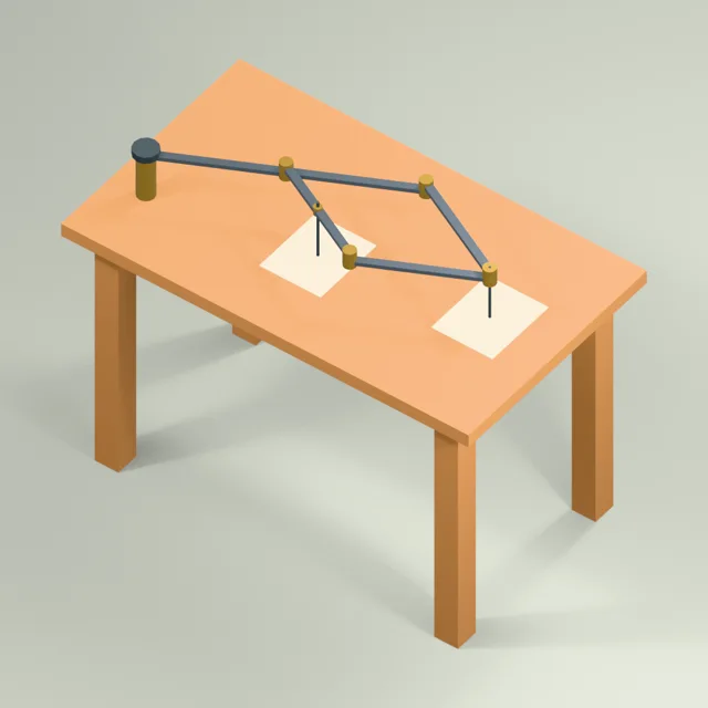 reducing_drawing_pantograph_table