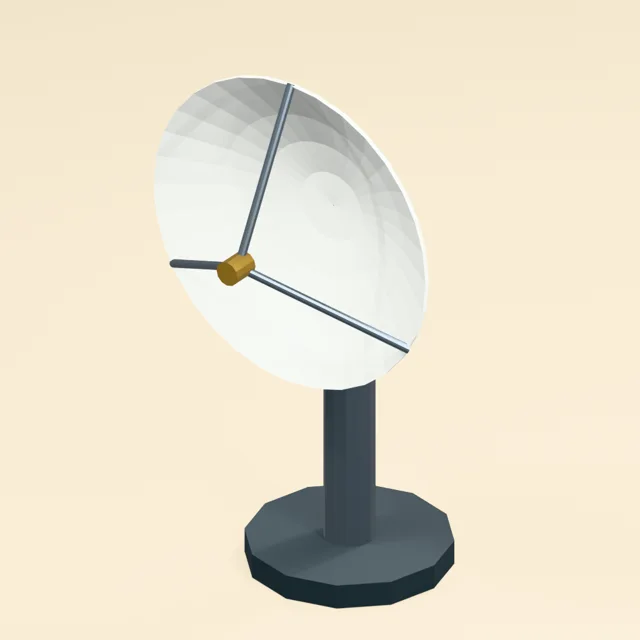Ground Tracking Dish Radar Dish