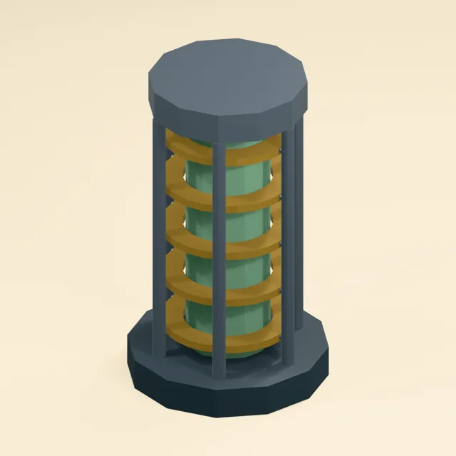 Exposed Coil Reactor Reactor Core