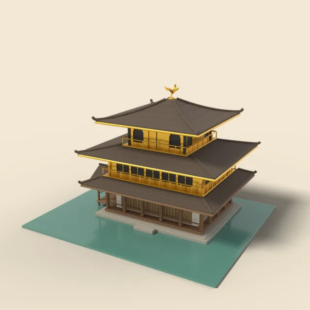 Kinkaku-ji Golden Pavilion