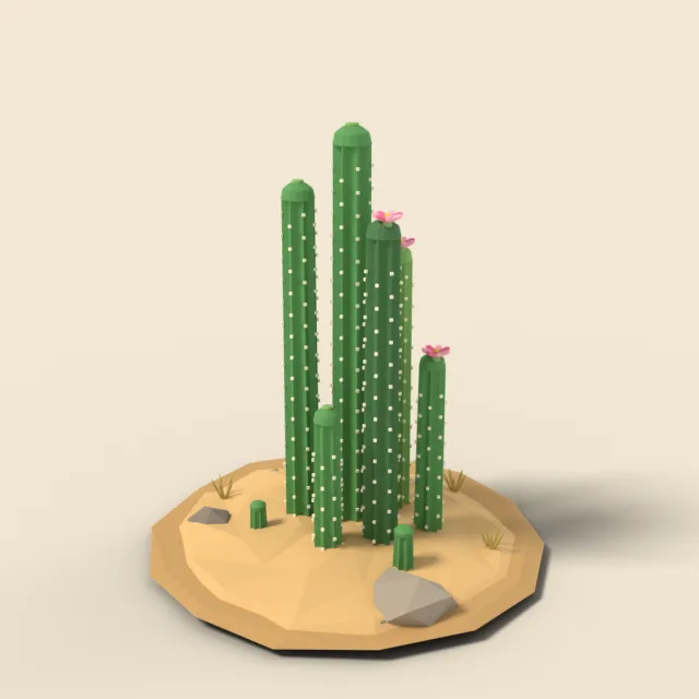 Columnar cactus group