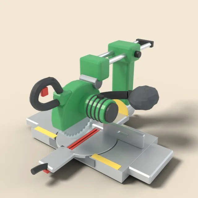 Sliding compound miter saw