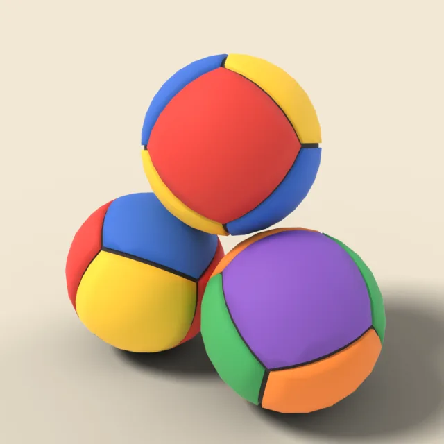 Juggling balls set