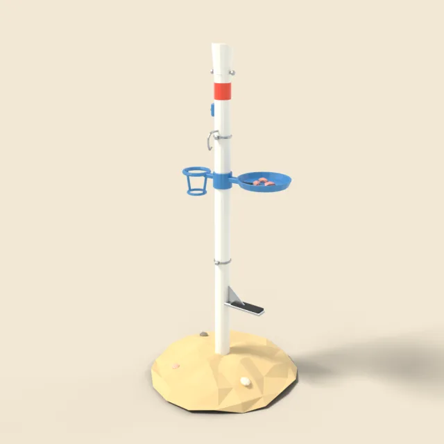 Rod holder sand spike