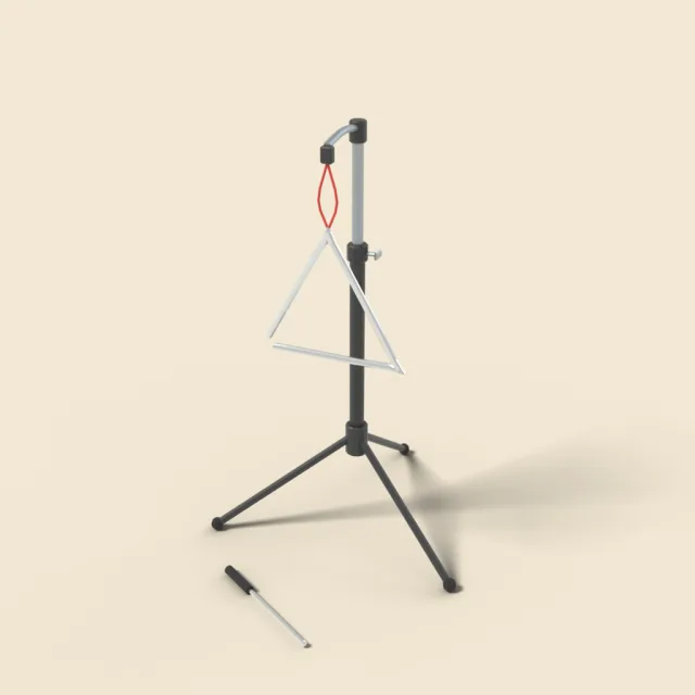 Orchestra triangle with beater