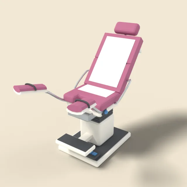 Gynecology exam chair