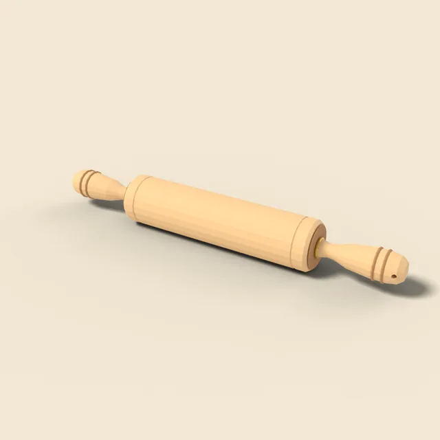 Rolling pin wooden
