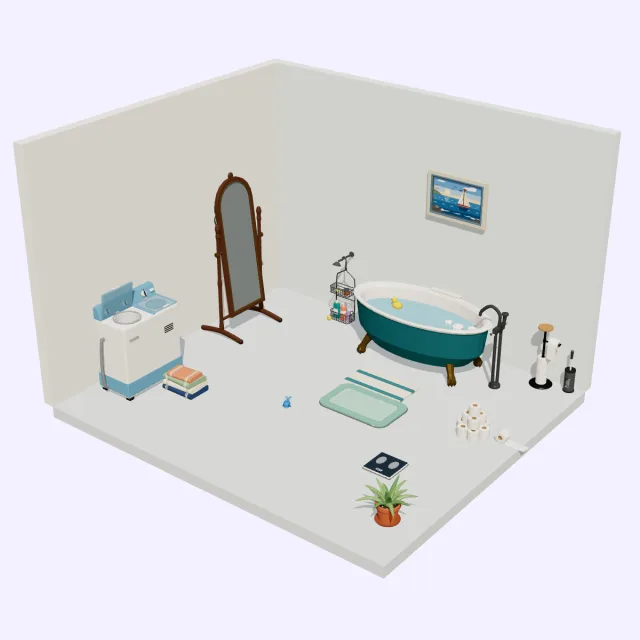 Bathroom set