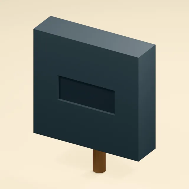 Handheld welding shield with recessed dark filter and rear grip