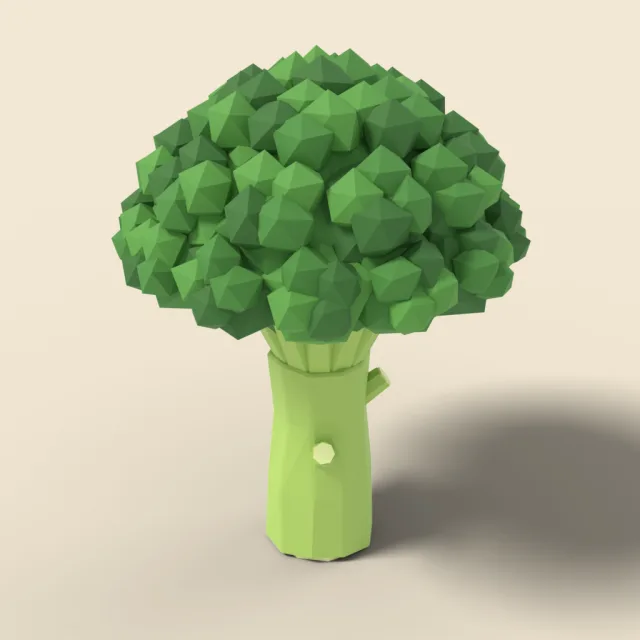 Head of broccoli