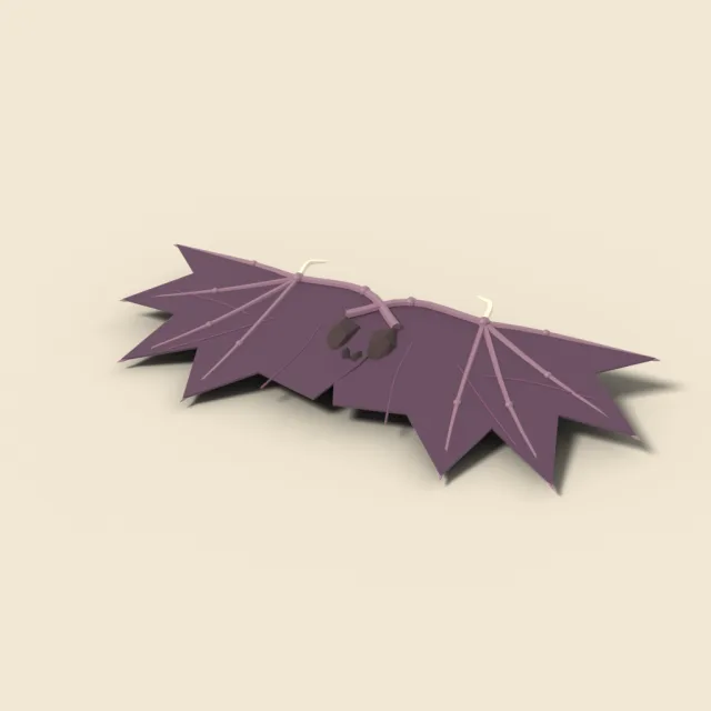 Pair of bat wings