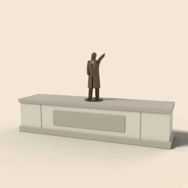 William Clark statue at Hitsujigaoka