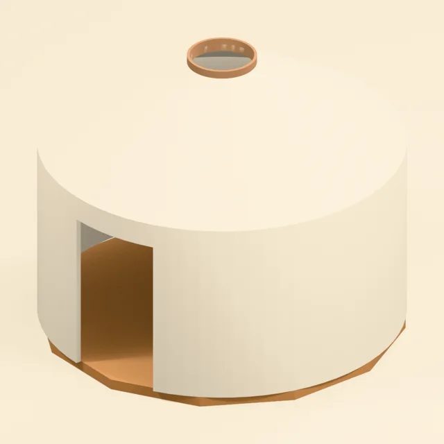 yurt_shelter_open_door_roof_oculus