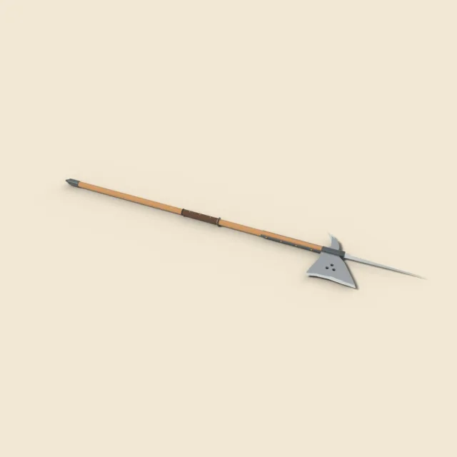 Swiss halberd with spike and hook