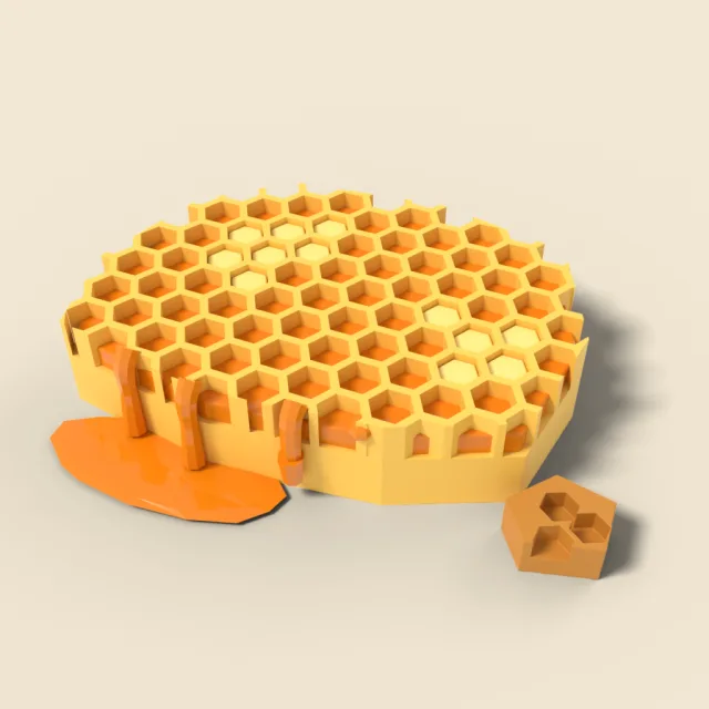 Chunk of honeycomb