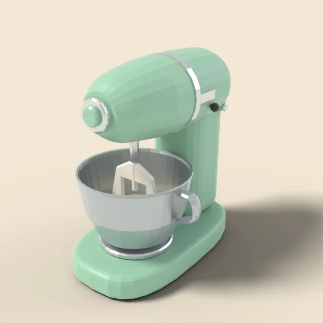 Vintage stand mixer with bowl