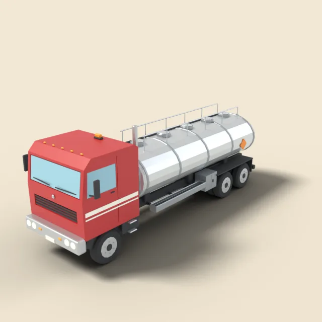 Fuel tanker truck