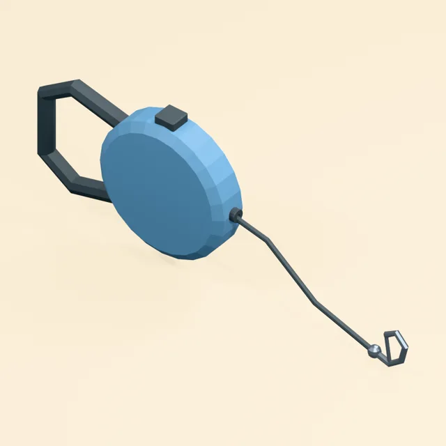Handheld retractable dog lead with loop grip and captured snap hook