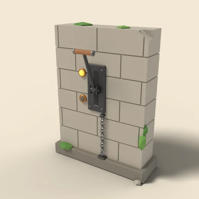 Wall lever switch